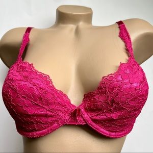 New VICTORIA'S SECRET Lace Pushup Underwire Bra 34D